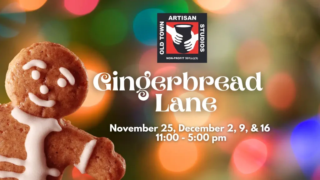 Gingerbread Lane at Old Town Artisan Studios