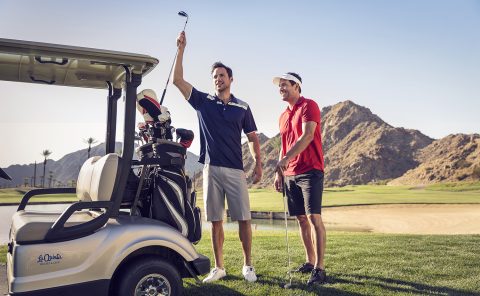 Enjoy a round of golf at La Quinta Resort & Club, perfect for a luxurious wedding getaway.