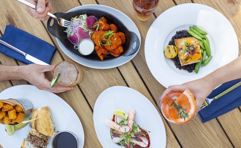 Elegant gourmet dishes served at La Quinta Resort & Club during spring celebrations.