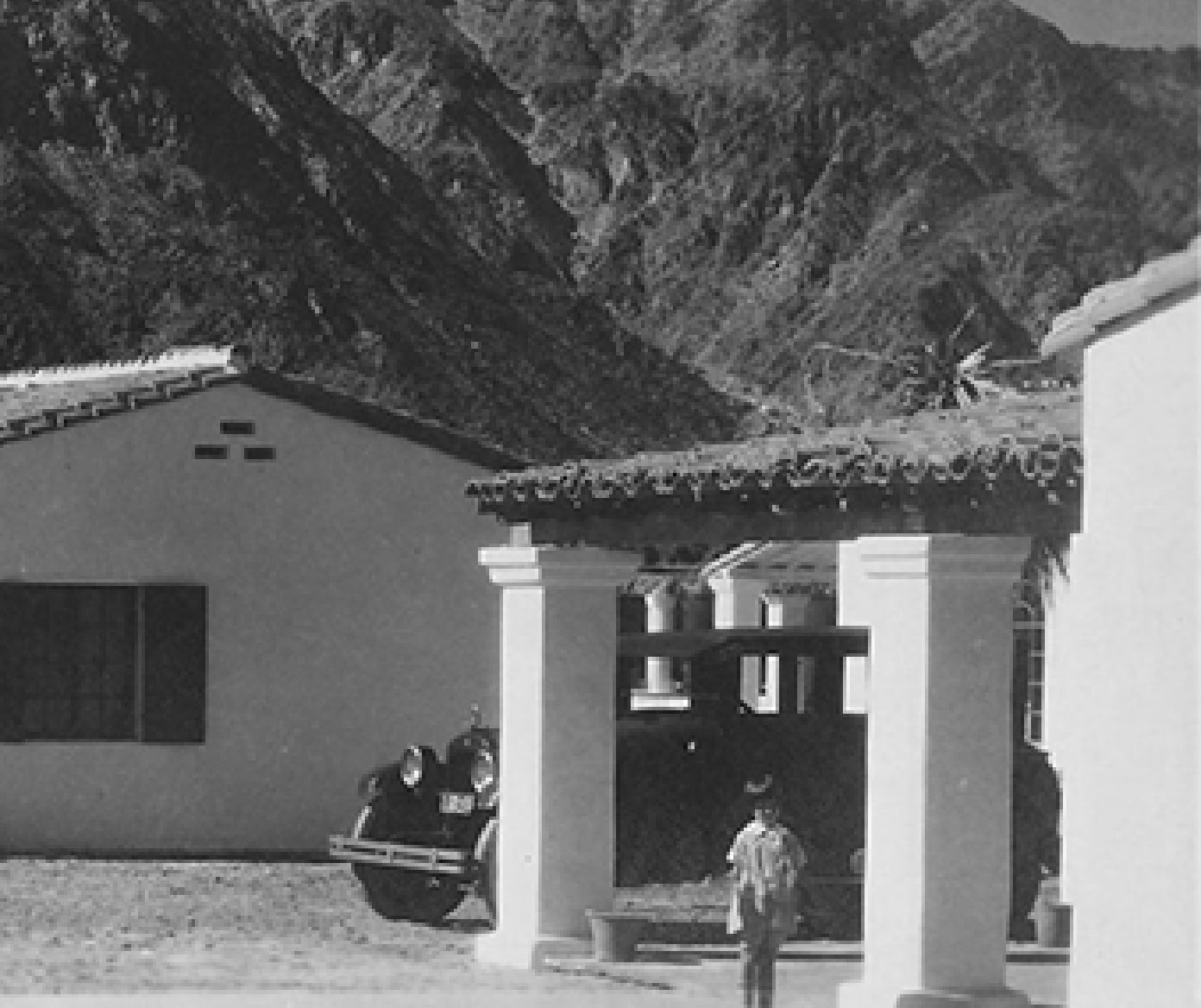 Historic La Quinta Resort & Club in California mountains.