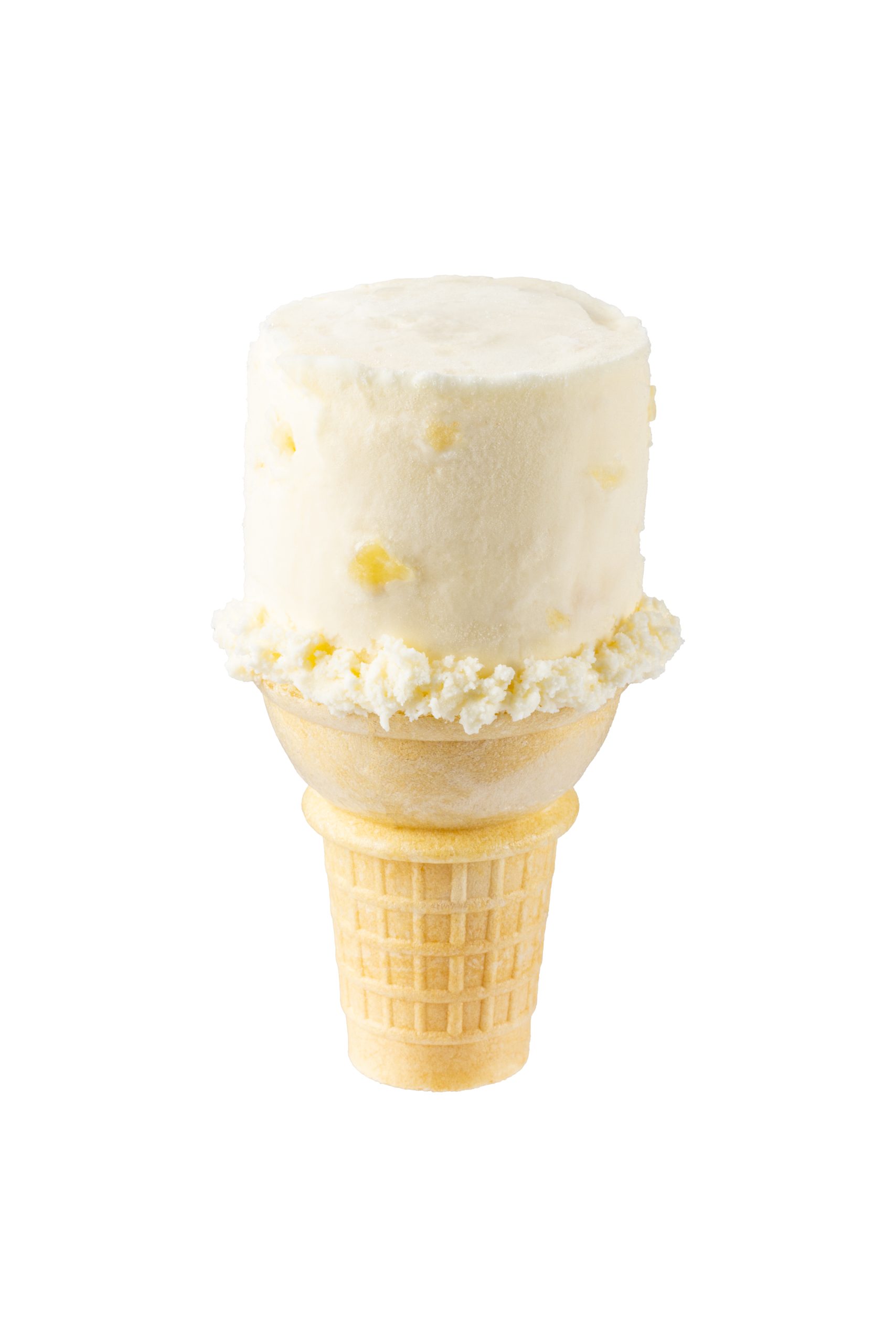 Ice cream cone with vanilla scoop, perfect for a refreshing treat at La Quinta Resort & Club.