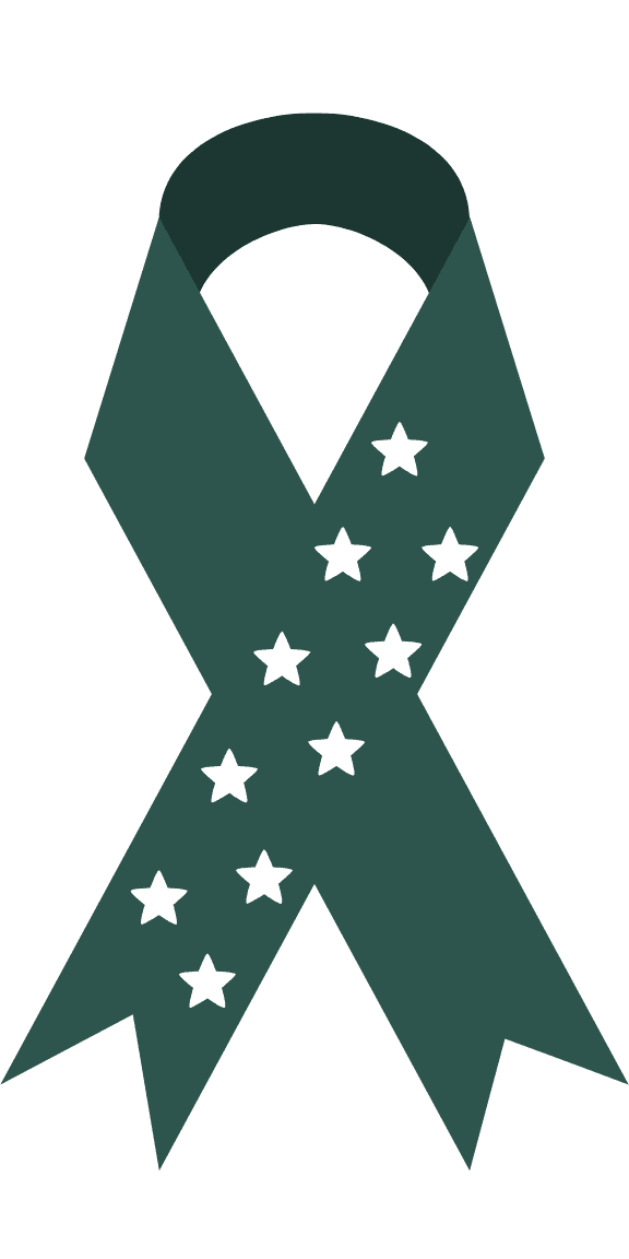 Ribbon with stars representing awards and excellence at La Quinta Resort & Club.